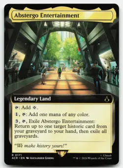 MTG Abstergo Entertainment (Extended Art) R Universes Beyond: Assassin's Creed 1 - Image 1