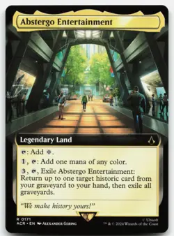 MTG Abstergo Entertainment (Extended Art) R Universes Beyond: Assassin's Creed 1 - Image 1