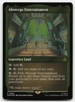 MTG Abstergo Entertainment (Foil Etched) R Universes Beyond: Assassin's Creed 26 - Image 1