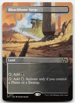 MTG Bleachbone Verge (Borderless) R Aetherdrift 371 LP - Image 1