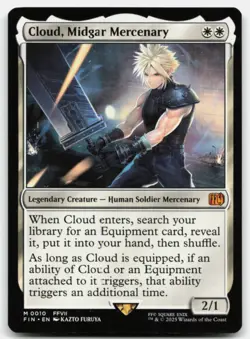 MTG Cloud, Midgar Mercenary M FINAL FANTASY 10 LP - Image 1