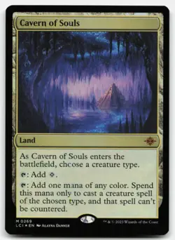 MTG Cavern of Souls FOIL (0269) M The Lost Caverns of Ixalan 269 LP - Image 1