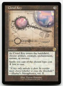 MTG Cloud Key (Schematic) R The Brothers' War: Retro Frame Artifacts 75 LP - Image 1