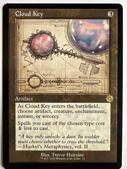 MTG Cloud Key (Schematic) R The Brothers' War: Retro Frame Artifacts 75 LP - Image 1