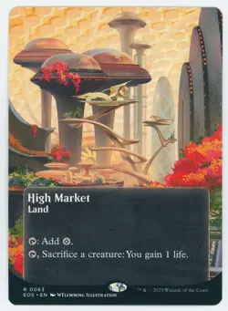 High Market Borderless 0063 EOS NM/MT [Edge of Eternities:MTG] - Image 1