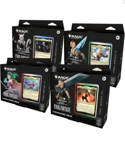 MTG FINAL FANTASY NEW SEALED CASE COMMANDER DECKS CLOUD TIDUS YUNA TIFA Y'SHTOLA - Image 1