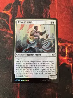 MTG - Rosecot Knight - MH3 - 0042 - Foil - Image 1