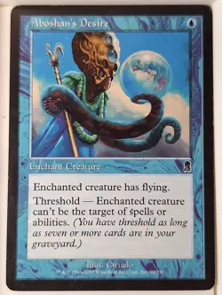 Aboshan’s Desire - Odyssey - Magic the Gathering MTG Nice! - Image 1