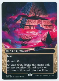 Eldrazi Temple Borderless 0014 EOS NM/MT [Edge of Eternities:MTG] - Image 1