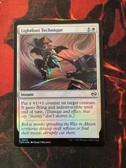 MTG - Lightfoot Technique - TDM - 0014 - Foil - Image 1