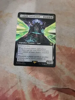Zodiark, Umbral God Extended Art Foil Final Fantasy MTG NM - Image 1
