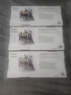 Magic The Gathering Final Fantasy Commander Kit Costco Bundle x3 -All 3 Kits MTG - Image 2