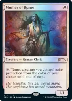 Magic The Gathering MTG Mother of Runes 473 Secret Lair Drop FOIL LP Light Play - Image 1