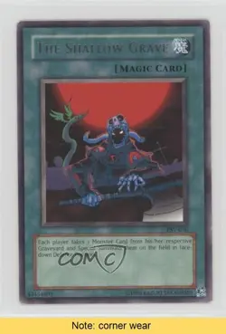 The Shallow Grave (R) Unlimited YuGiOh Pharaoh's Servant #PSV-036 2002 READ 00eu - Image 1