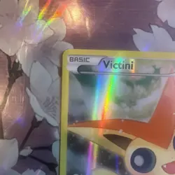 Victini XY117 Black Star Promo Pokemon Card XY Generations Full Art Holo - Image 2