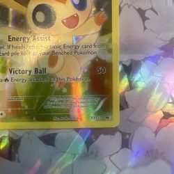 Victini XY117 Black Star Promo Pokemon Card XY Generations Full Art Holo - Image 4