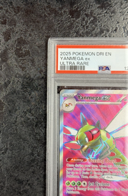 2025 POKEMON DRI EN YANIMEGA ex ULTRA RARE #206 MINT 💎 PSA 9 - Image 3