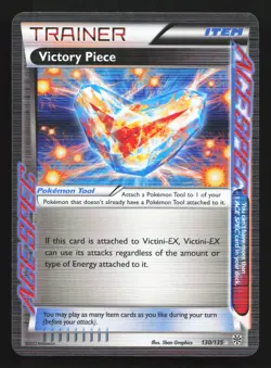 Pokemon Victory Piece 130/135 Plasma Storm ACE SPEC Holo Rare LP - Image 1