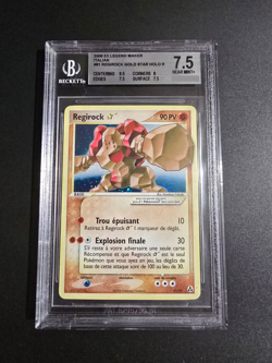 Carte Pokemon Regirock Gold Star 91/92 BGS 7.5 Bloc EX Createurs de legendes FR - Image 2