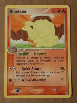 Pokemon Ninetales 22/101 Hidden Legends NM-MT See Pictures - Image 1