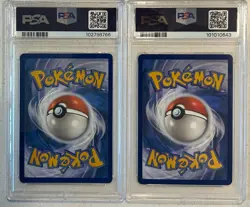 Pokemon Stellar Crown Bulbasaur 143/142 Squirtle 148/142 PSA 10 GEM MT SET - Image 2
