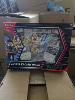 Pokemon TCG Journey Together Hop's Zacian EX Box Sealed - Image 1