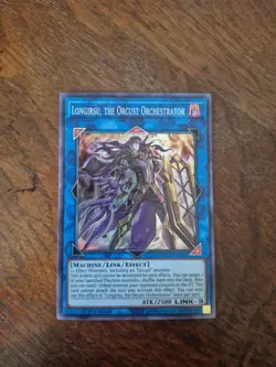 Yugioh Longirsu, the Orcust Orchestrator SOFU-EN044 Super Rare 1st Ed NM - Image 1