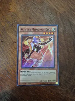 Yugioh Aria the Melodious Diva SP15-EN018 Common 1st Ed NM - Image 1