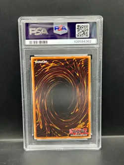 Yugioh PSA 9 MINT Legendary Magician of Dark WSUP-EN052 Secret Replica/1st #4362 - Image 2