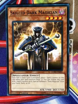 Yugioh Skilled Dark Magician LEDD-ENA06 Single - Image 1