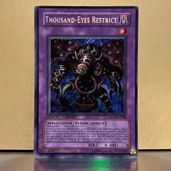 YuGiOh • Thousand-Eyes Restrict • MC1-EN004 • Secret Rare Limited Edition • NM - Image 1
