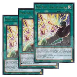 Yugioh Magia Magic Thunder of Judgment x 3 1st Edition Ultra Rare NM - Free Holo - Image 1