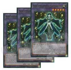 Yugioh Gem-Knight Lady Lapis Lazuli x 3 - 1st Edition Ultra Rare NM - Free Holo - Image 1
