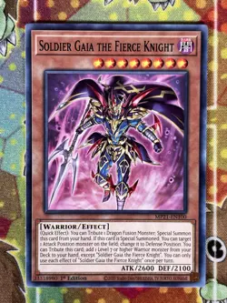 Yugioh Soldier Gaia The Fierce Knight MP21-EN100 Single - Image 1