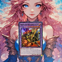 Yugioh - Raijin the Breakbolt Star - BLCR-EN037 - Secret Rare - 1st Ed - NM - Image 1
