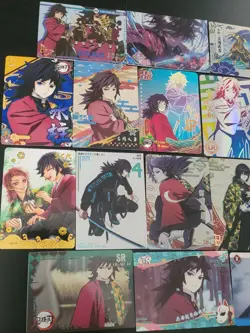 Giyu Tomioka Card Lot - Demon Slayer Anime CCG 20 Cards - Image 2