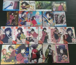 Giyu Tomioka Card Lot - Demon Slayer Anime CCG 20 Cards - Image 1
