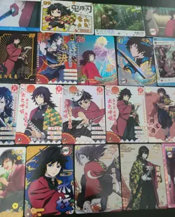 Giyu Tomioka Card Lot - Demon Slayer Anime CCG 20 Cards - Image 3