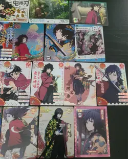 Giyu Tomioka Card Lot - Demon Slayer Anime CCG 20 Cards - Image 4