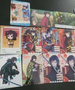 Giyu Tomioka Card Lot - Demon Slayer Anime CCG 20 Cards - Image 2