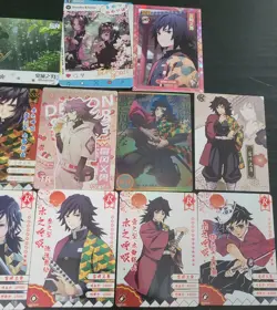 Giyu Tomioka Card Lot - Demon Slayer Anime CCG 20 Cards - Image 5