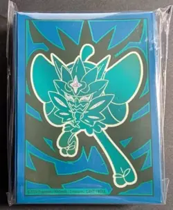 65 Ct Twilight Masquerade ETB Teal Mask Ogerpon Pokemon Card Sleeves New Sealed - Image 1