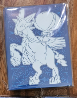 Pokemon Chilling Reign Ice Rider Calyrex ETB Card Sleeves 65ct Sealed - Image 1