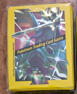 Pokemon TCG Unopened Card Sleeves x65 Shiny Zacian/Zamazenta - Image 1