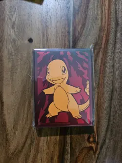 x65 Sealed Charmander Obsidian Flames Card Sleeves from Pokemon TCG ETB - Image 1