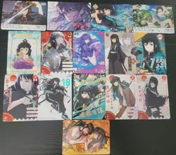 Muichiro Tokito Card Lot - Demon Slayer Anime CCG 15 Cards - Image 1