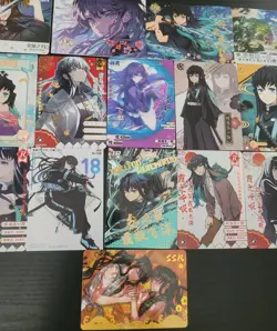Muichiro Tokito Card Lot - Demon Slayer Anime CCG 15 Cards - Image 3