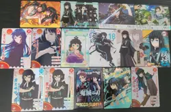 Muichiro Tokito Card Lot - Demon Slayer Anime CCG 15 Cards - Image 1