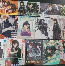 Muichiro Tokito Card Lot - Demon Slayer Anime CCG 15 Cards - Image 3