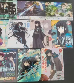 Muichiro Tokito Card Lot - Demon Slayer Anime CCG 15 Cards - Image 4